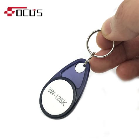 125khz key fob em4100 rfid leather|125 khz fob.